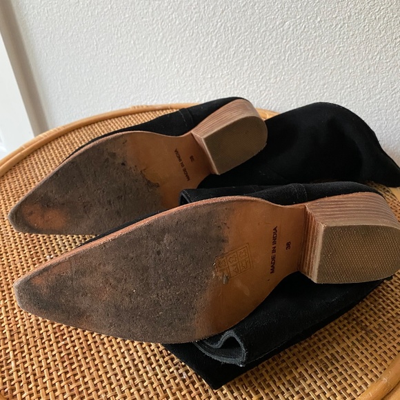 Free People Black Heeled Boots - Picture 10 of 10